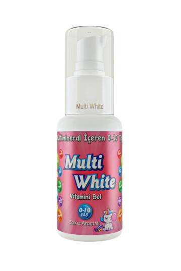 Multi White Sakız Aromalı Çocuk Diş Macunu 50 Ml