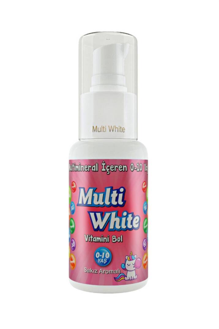Multi White Sakız Aromalı Çocuk Diş Macunu 50 Ml - 1
