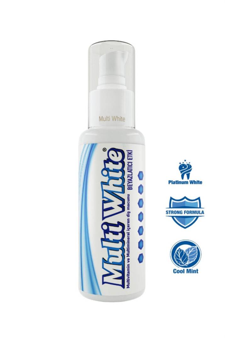 Multi White Ultra Beyazlatıcı Diş Macunu 120gr - 1
