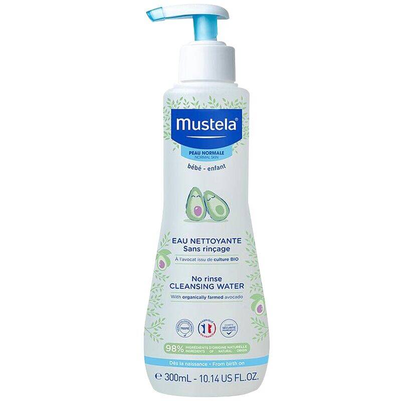 Mustela Durulama Gerektirmeyen Temizleme Sıvısı 300 Ml - 1
