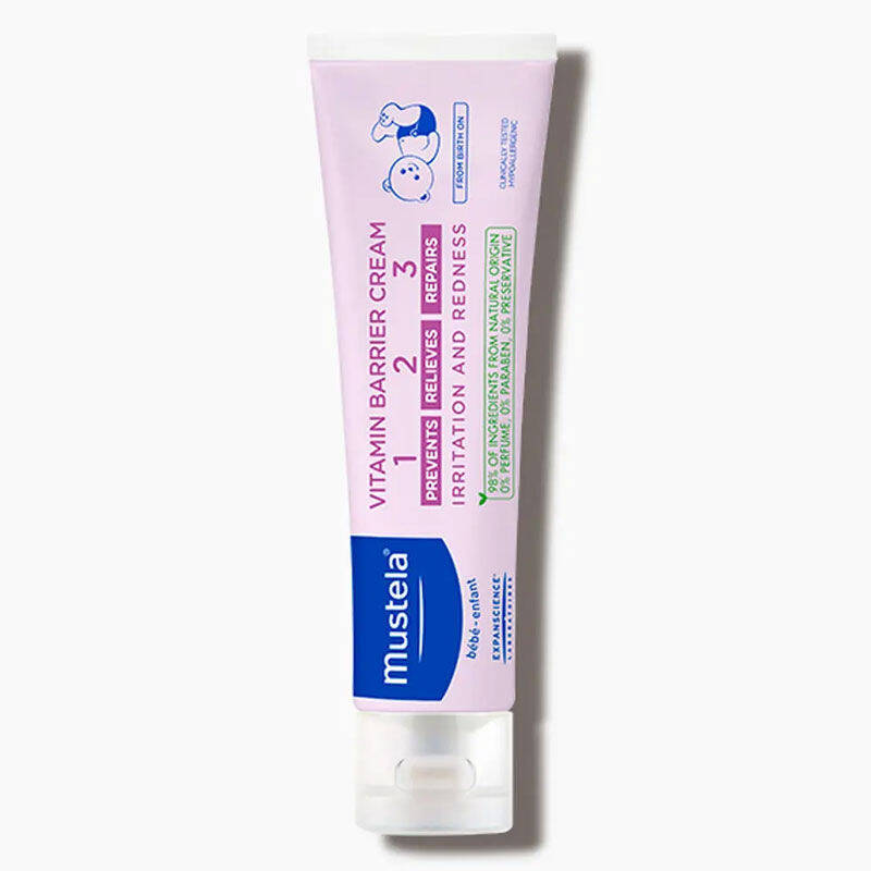 Mustela Vitamin Barrier Cream 1.2.3 Pişik Kremi 100 ml - 1