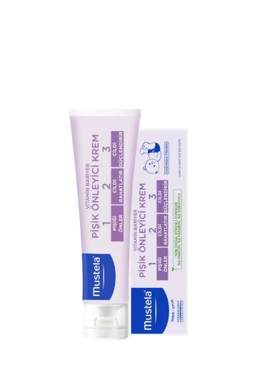 Mustela Vitamin Barrier Cream 1.2.3 Pişik Kremi 50 ml
