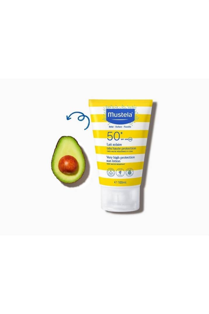 Mustela Yüksek Koruma Faktörlü Spf 50+ 100 Ml Bebek Güneş Kremi - 1