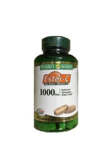 Nature's Bounty Ester-C 1000 mg 60 Tablet