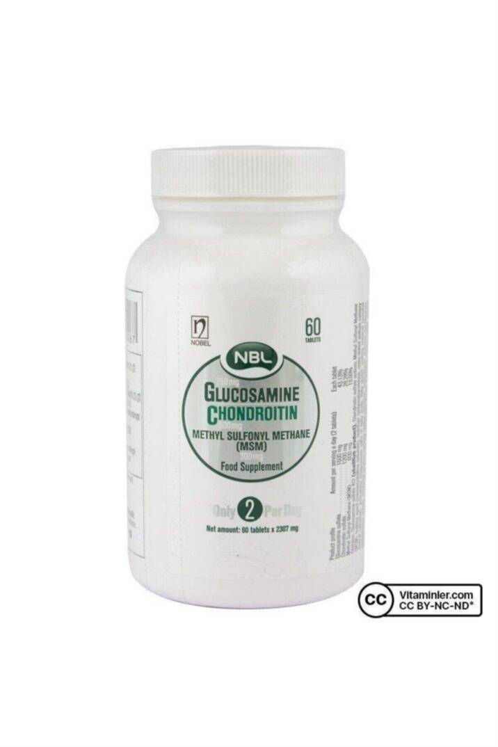 NBL Glukozamin Kondroitin Msm 60 Tablet - 1