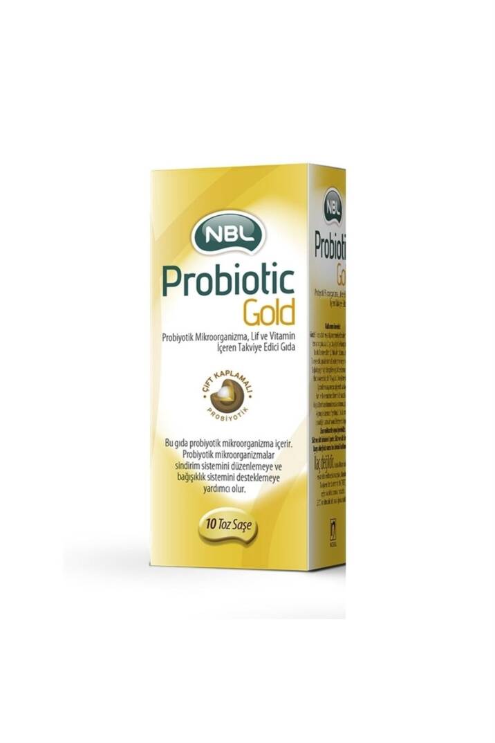 NBL Probiotic Gold Çift Kaplamalı 10 Saşe - 1