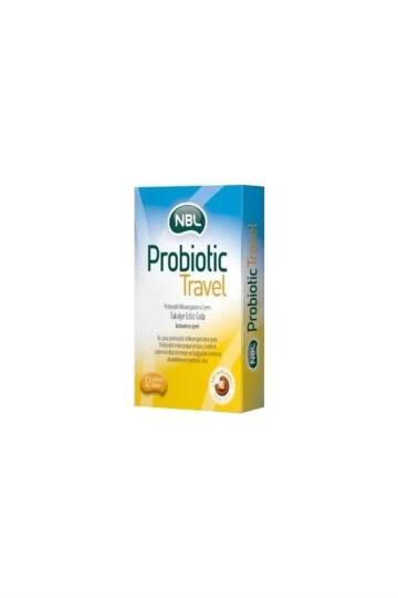 NBL Probiotic Travel 12 Çiğneme Tableti Gıda Takviyesi - 1