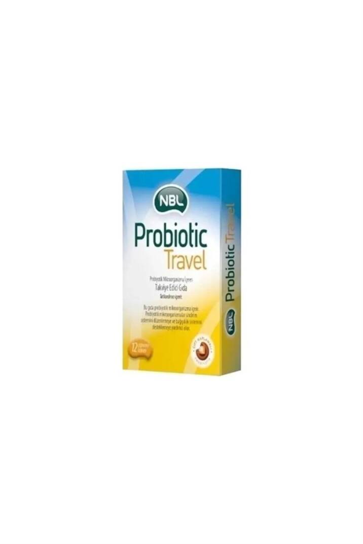 NBL Probiotic Travel 12 Çiğneme Tableti Gıda Takviyesi - 1