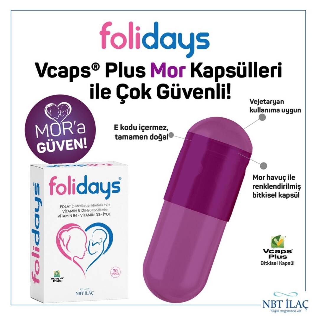 Nbt Life Folidays 30 Kapsül - 2