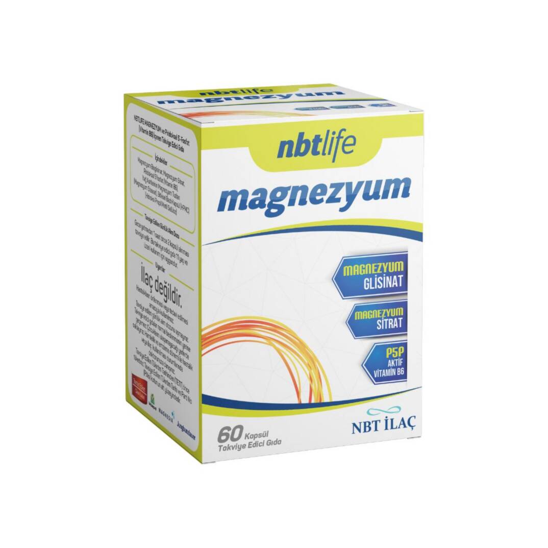 Nbt Life Magnezyum 60 Kapsül - 1