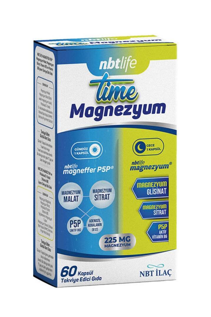 Nbt Life Time Magnezyum 60 Kapsül - 1