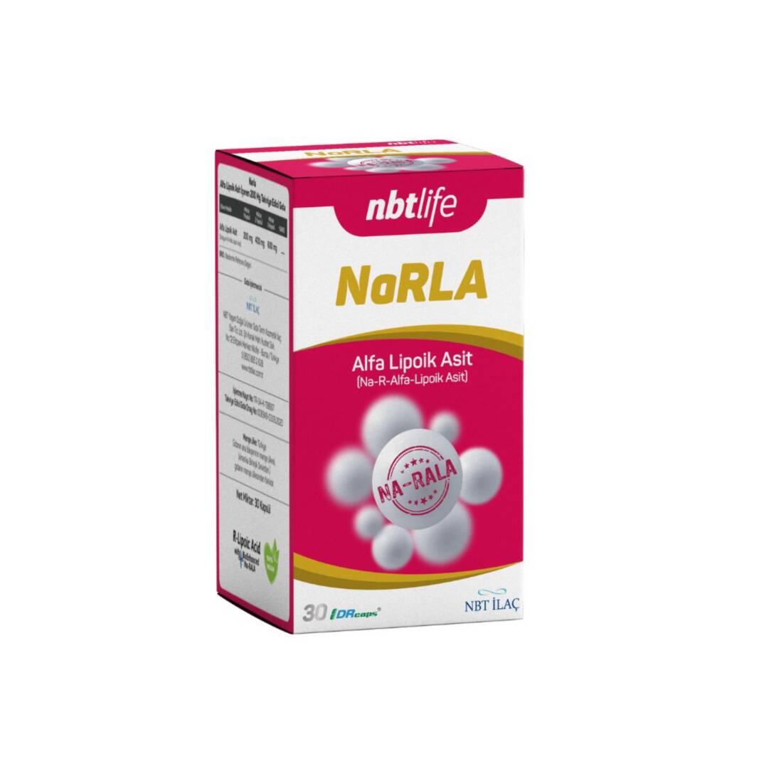 Nbt Narla Alfa Lipoik Asit 200 Mg 30 Kapsül - 1