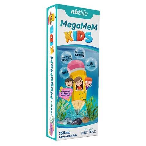 Nbtlife Megamem Kids 150 ml Şurup - 1