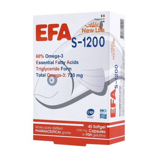New Life Efa Omega3 S-1200 45 Kapsül - 2