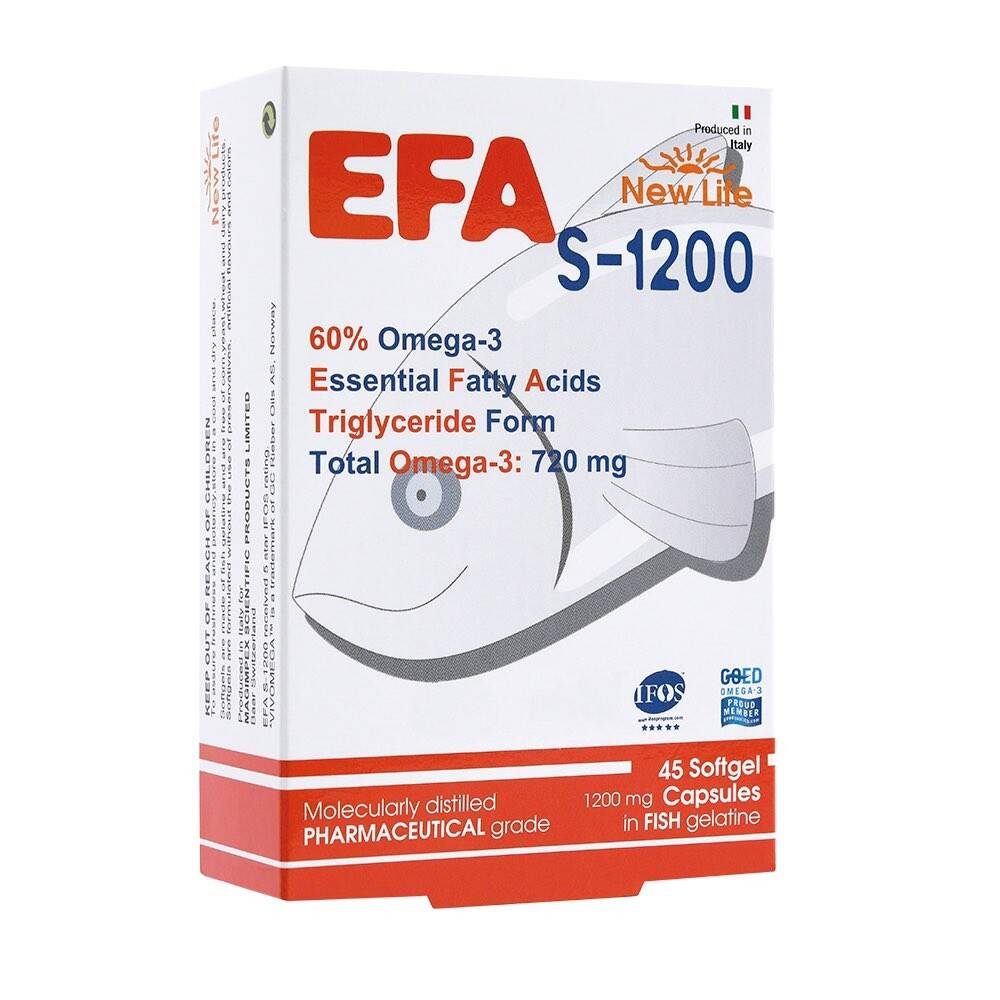 New Life Efa Omega3 S-1200 45 Kapsül - 3