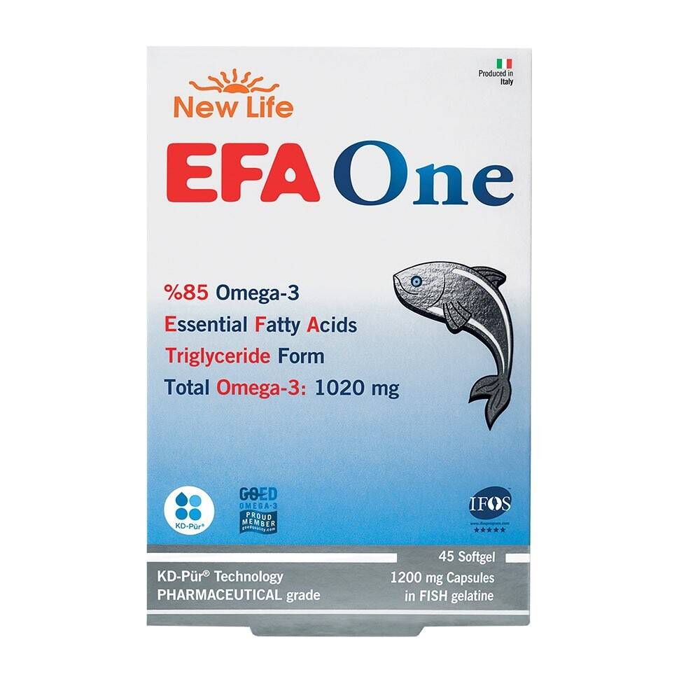 New Life Efa One Omega-3 45 Kapsül - 1