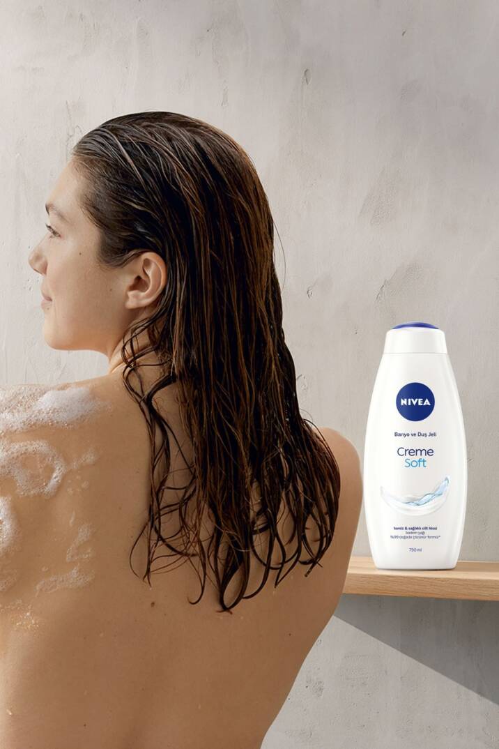 Nivea Creme Soft - Banyo ve Duş Jeli 750ml - 6