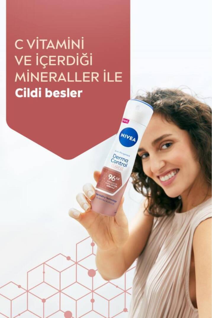 Nivea Deo Derma Control Clinical Kadın Sprey 150 ml - 3
