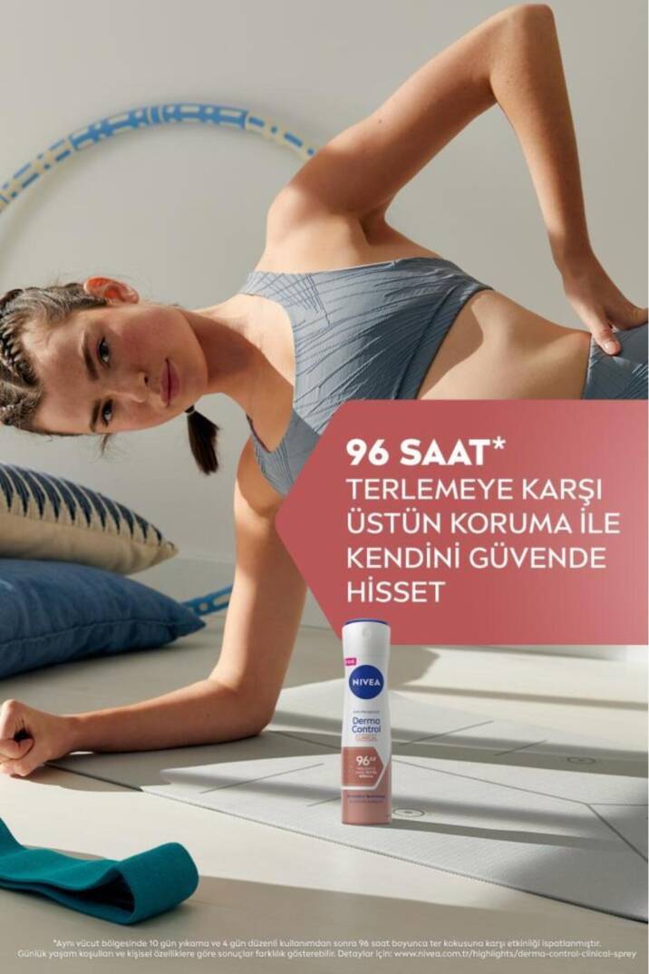 Nivea Deo Derma Control Clinical Kadın Sprey 150 ml - 4