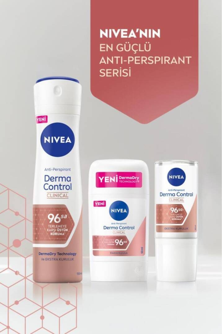 Nivea Deo Derma Control Clinical Kadın Sprey 150 ml - 5