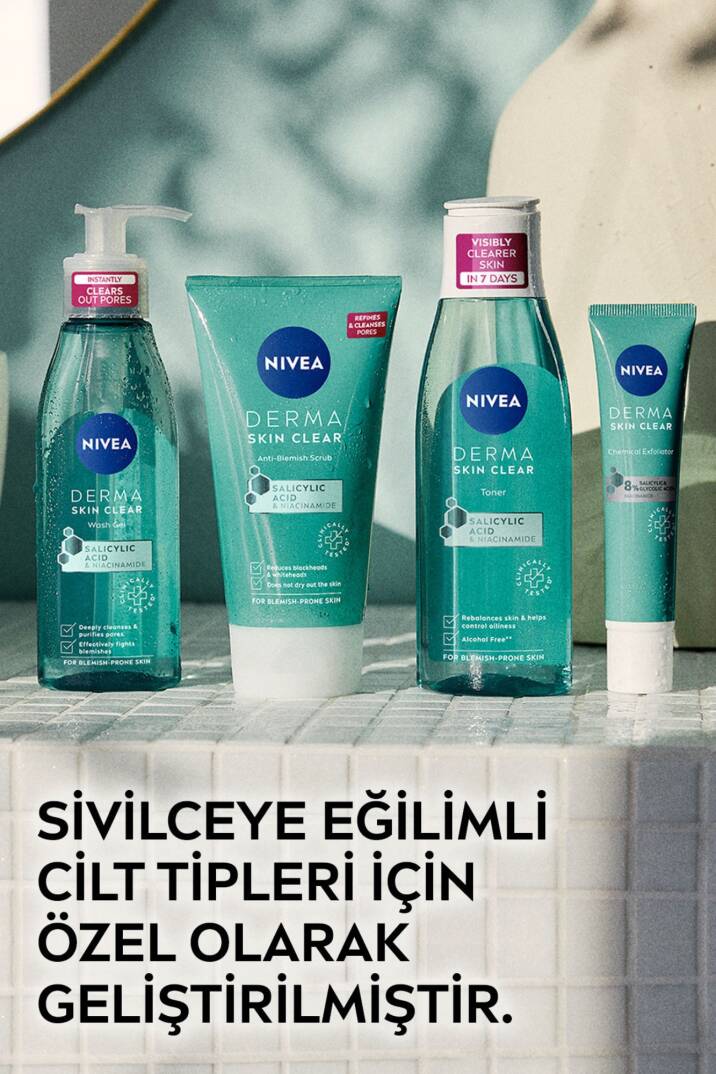 Nivea Derma Skin Clear Gece Arındırıcı Krem 40 ml - 4
