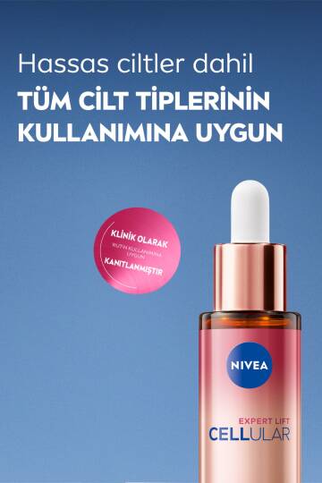 Nivea Doğal Retinol Alternatifi Bakuchiol Cilt Bakım Serumu Cellular Expert Lift 30 ml - 5