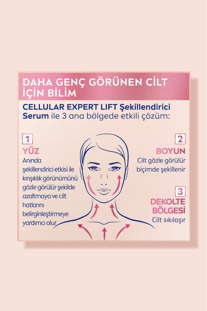 Nivea Doğal Retinol Alternatifi Bakuchiol Cilt Bakım Serumu Cellular Expert Lift 30 ml - 8