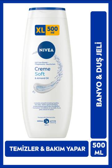 Nivea Duş Jeli Creme Soft 500 ml