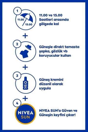 Nivea Hassas Ciltler İçin Koruyucu Güneş Spreyi Spf 50 200 Ml - 4