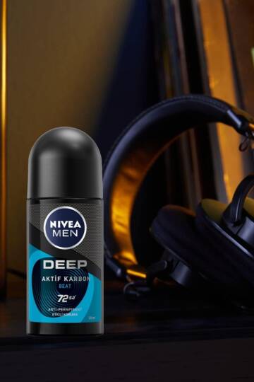 Nivea Men Deep Beat Black Carbon Roll On 50 ml - 7