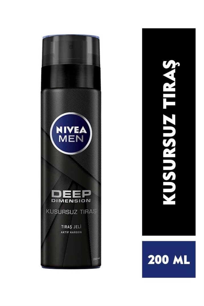 Nivea Men Deep Kusursuz Tıraş Jeli 200 ml - 1