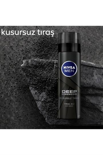 Nivea Men Deep Kusursuz Tıraş Jeli 200 ml - 5