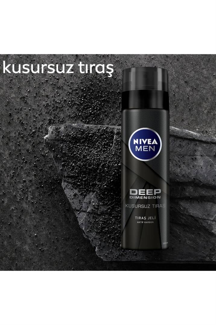 Nivea Men Deep Kusursuz Tıraş Jeli 200 ml - 5