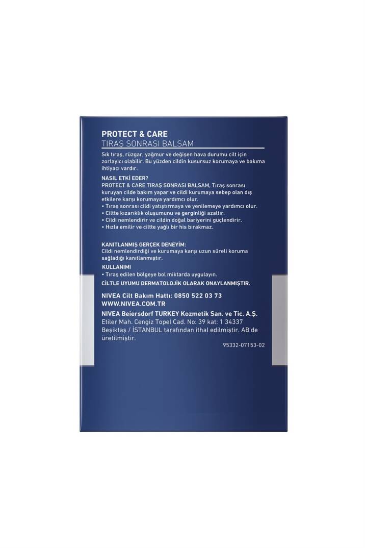 NIVEA MEN Erkek Protect&Care Nemlendirici Tıraş Sonrası Balsam 100 ml - 2