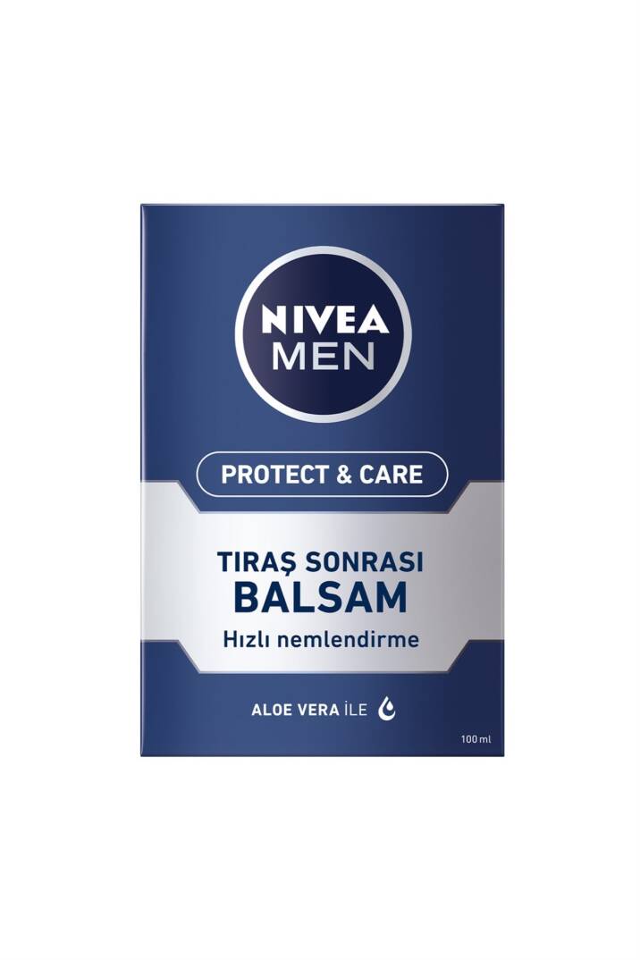 NIVEA MEN Erkek Protect&Care Nemlendirici Tıraş Sonrası Balsam 100 ml - 1
