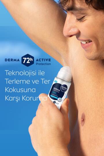 Nivea Men Erkek Roll-On Deodorant Derma Control Defend 50 ml - 4
