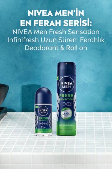 Nivea Men Fresh Sensation Sprey Deodorant 150 ml - 2