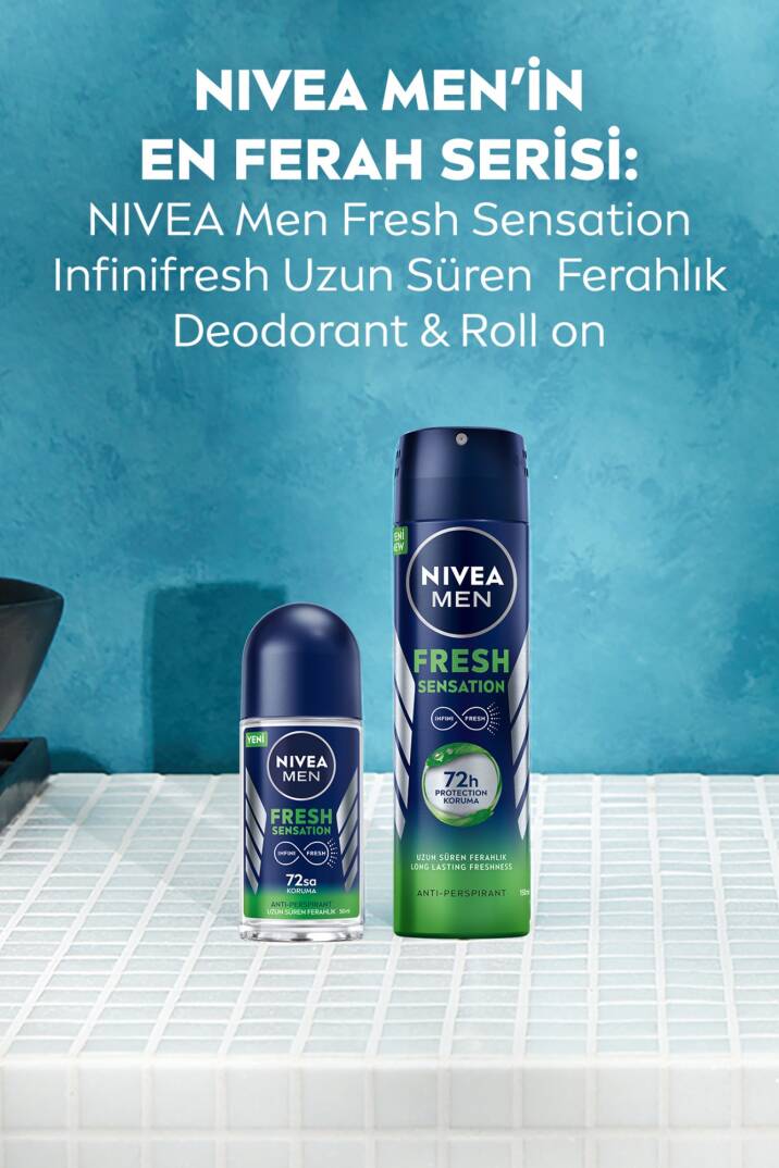Nivea Men Fresh Sensation Sprey Deodorant 150 ml - 2