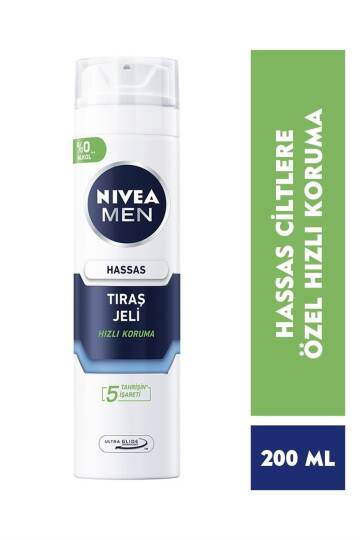 Nivea Men Hassas Tıraş Jeli 200 ml