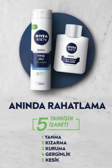 Nivea Men Hassas Tıraş Jeli 200 ml - 3