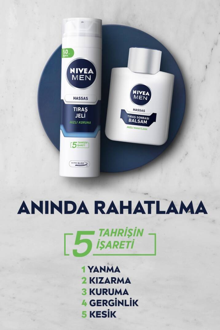 Nivea Men Hassas Tıraş Jeli 200 ml - 3