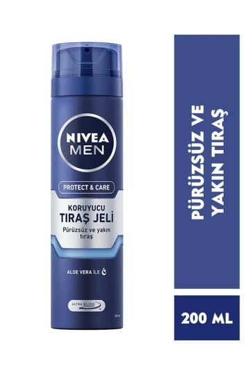 Nivea Men Protect And Care Koruyucu Tıraş Jeli 200 ml