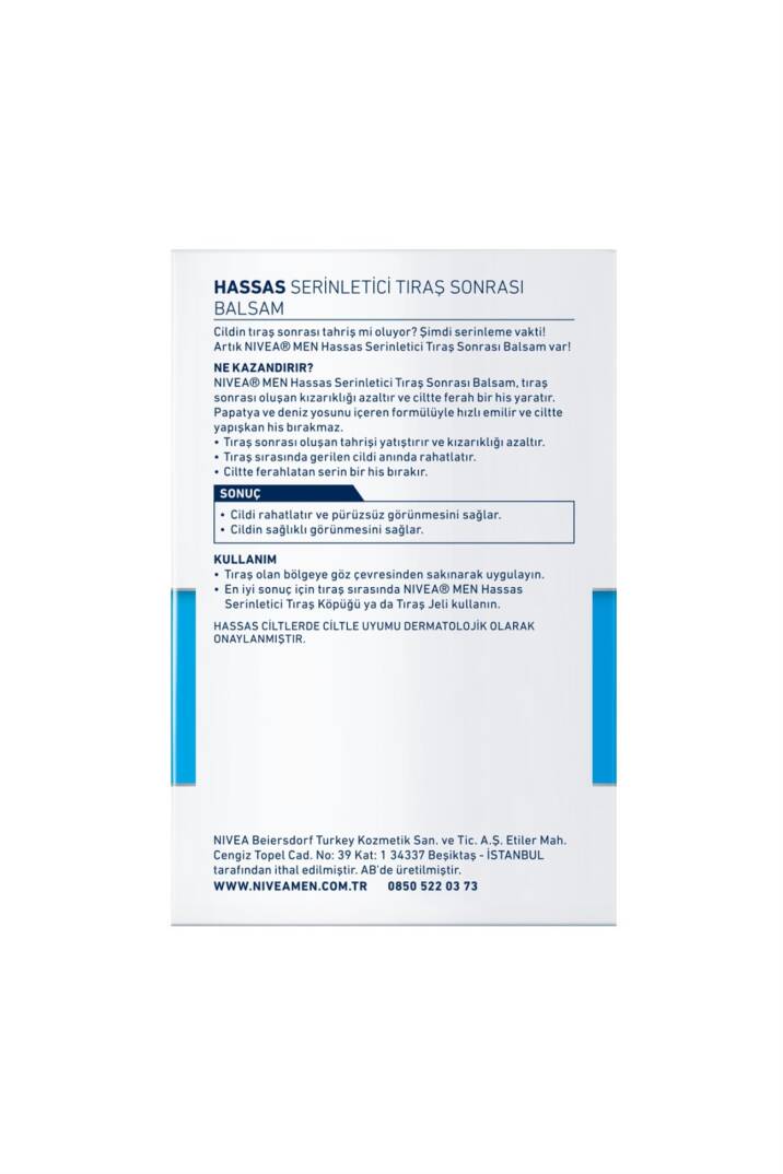 Nivea Men Serinletici Tıraş Sonrası Balsam 100 ml - 4
