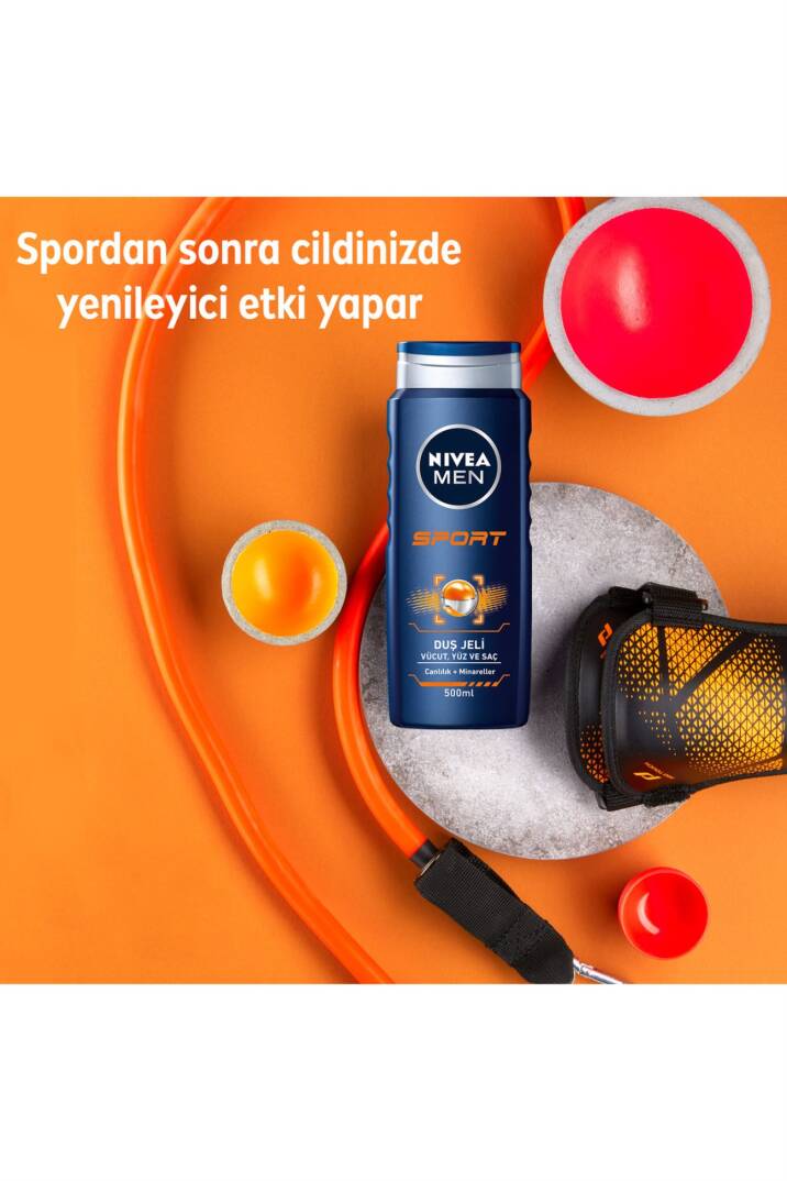Nivea Men Sport Banyo ve Duş Jeli 500 ml - 2