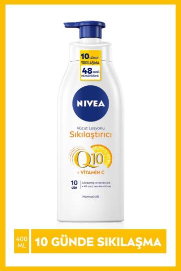 Nivea Q10 Besleyici Sıkılaştırıcı Vücut Losyonu 400 ml - 3