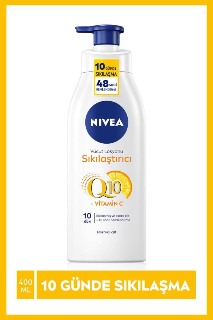 Nivea Q10 Besleyici Sıkılaştırıcı Vücut Losyonu 400 ml - 3