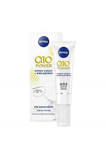 Nivea Q10 Kırışık Karşıtı Sıkılaştırıcı Göz Bakım Kremi 15 ml - 3