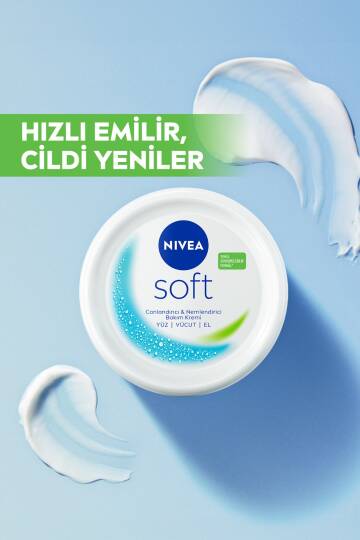 Nivea Soft Nemlendirici Bakım Kremi 200 ml - 10