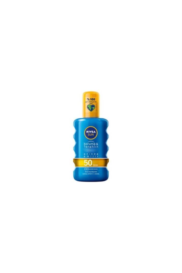 Nivea Sun SPF50 Koruma ve Ferahlık Güneş Spreyi 200 ml - 1