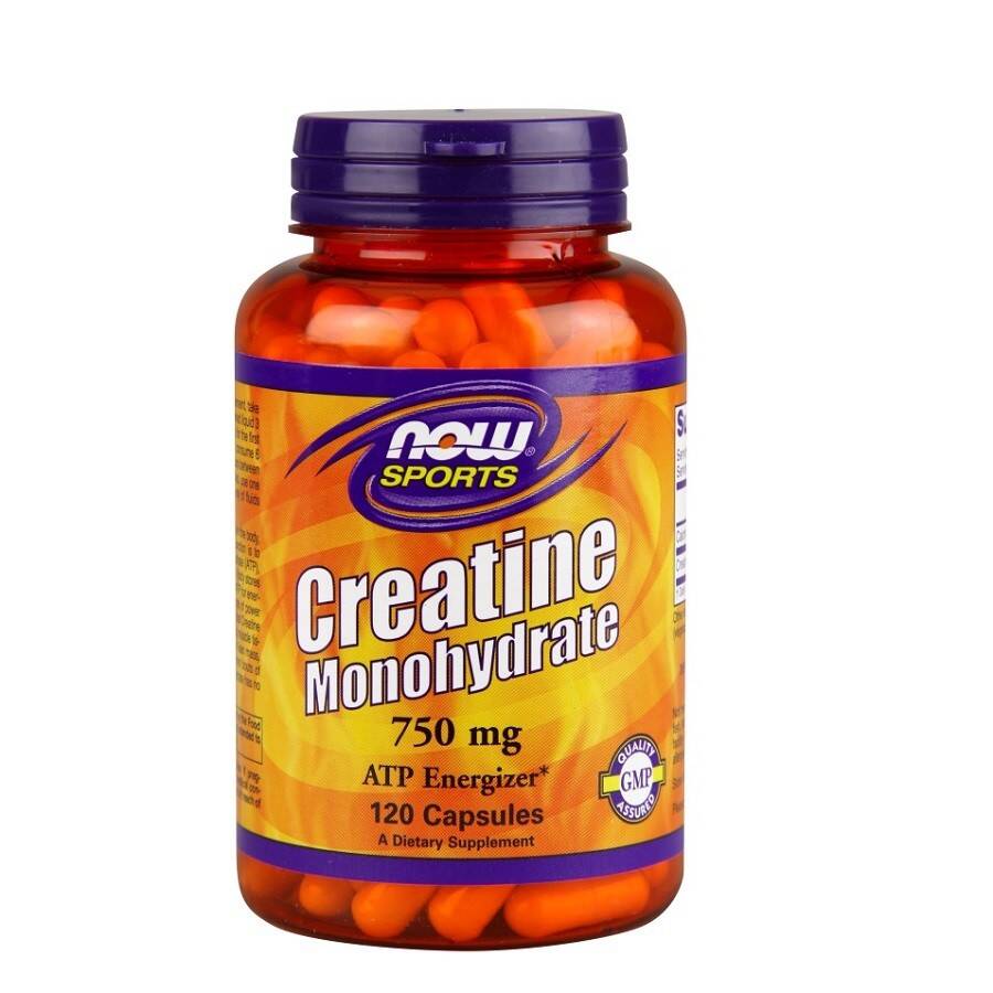 Now Creatine Monohydrate 120 Veg Kapsül - 1